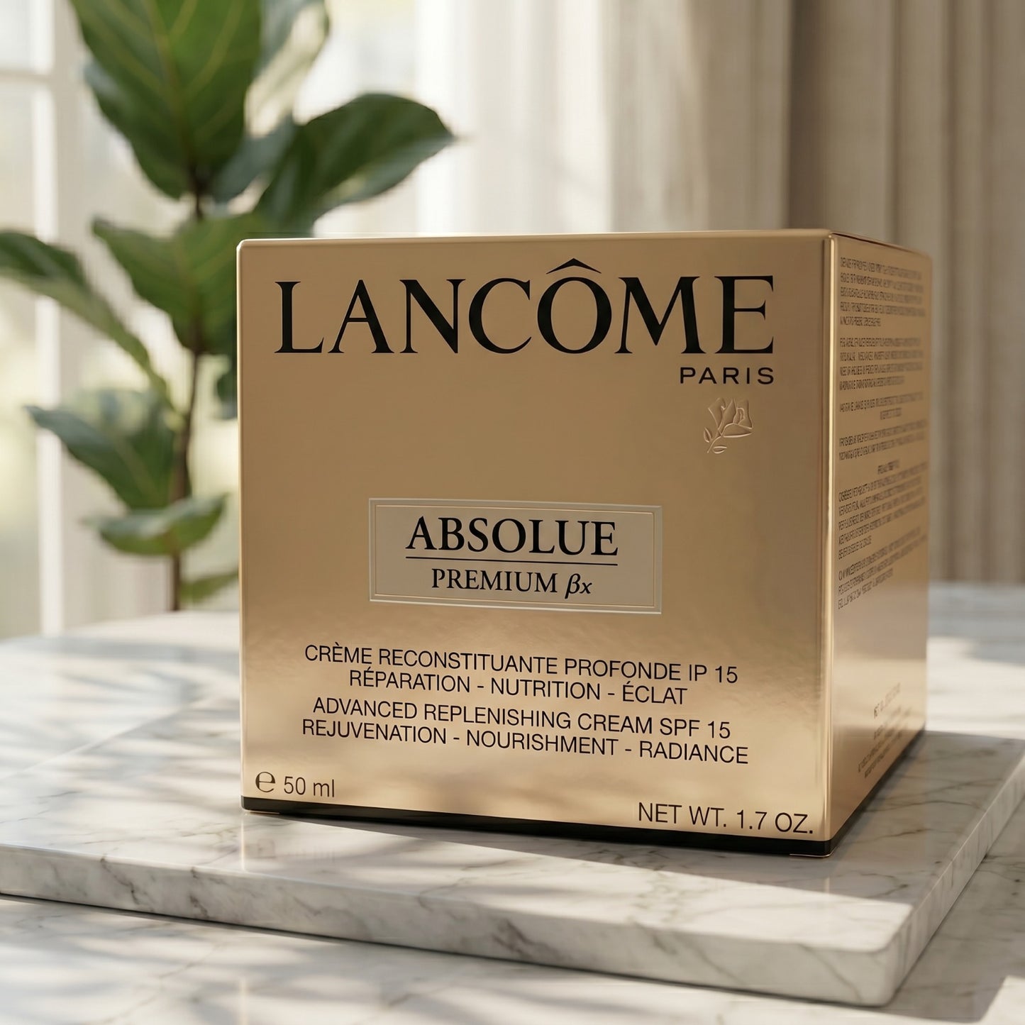 Lancôme Absolue Replenishing & Rejuvenating Day Cream SPF 15 50ml (1.7oz) – New In Box (NIB)