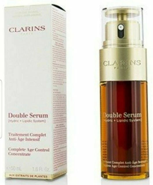 Clarins Double Serum Age-Defying 100% AUTHENTIC 50 ml / 1.7 oz Exprtn 2028 Box